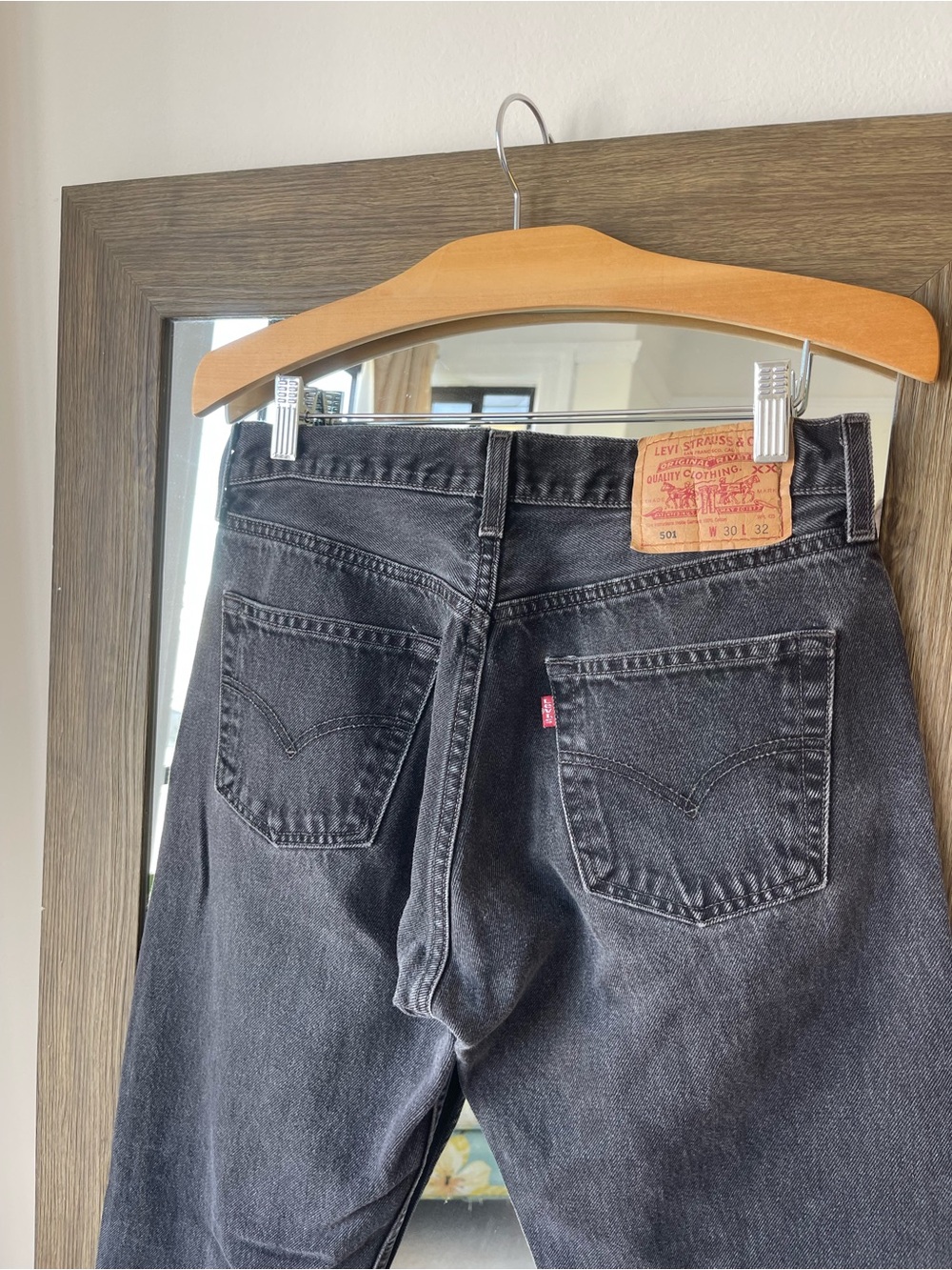 Vintage Levi's Black 501 Jeans